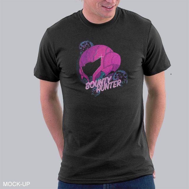 Metroid Helmet 80's T-Shirt Metroid Helmet 80's