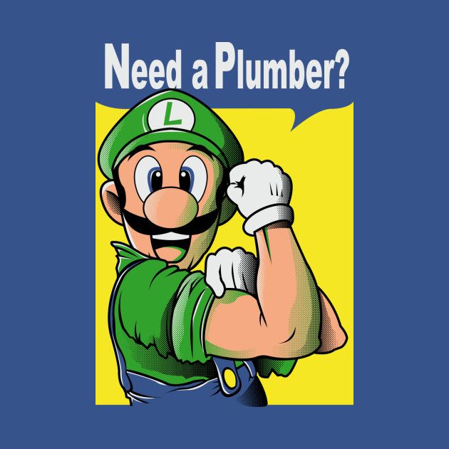 NEED A PLUMBER LUIGI VERSION