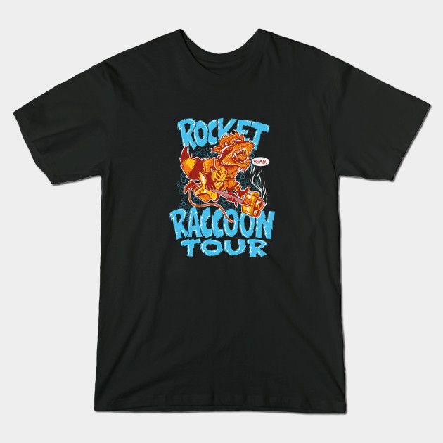 ROCKET RACCOON TOUR T-Shirt ROCKET RACCOON TOUR