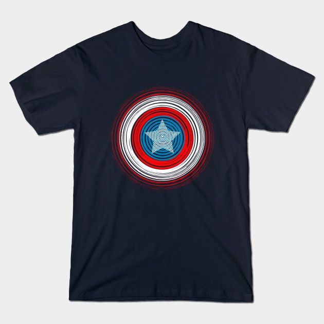 SPIRAL CAPTAIN AMERICA T-Shirt SPIRAL CAPTAIN AMERICA