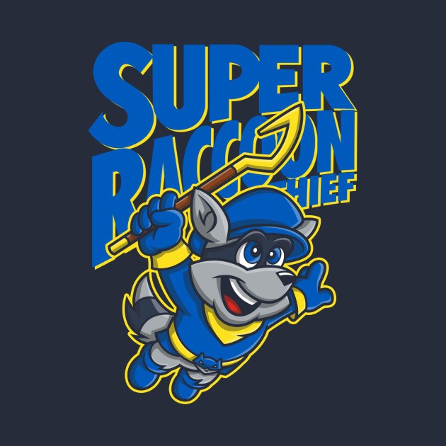 SUPER RACCOON THIEF Design SUPER RACCOON THIEF