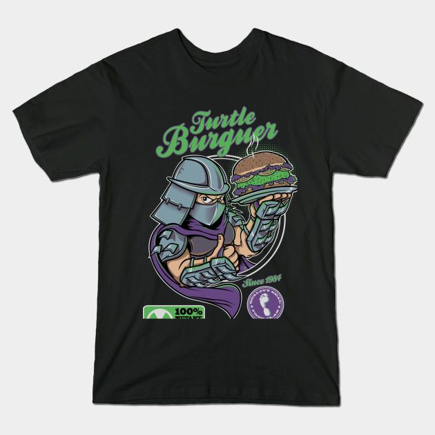 TURTLE BURGUER T-Shirt TURTLE BURGUER