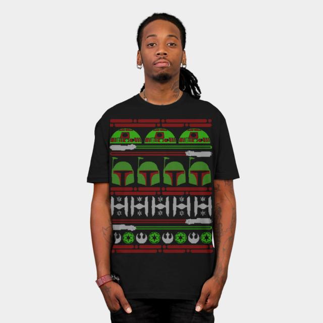Boba Fett Christmas T-Shirt Boba Fett Christmas