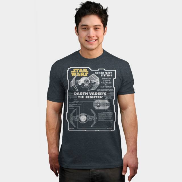 Darth Vader's Tie Fighter T-Shirt Darth Vader's Tie Fighter