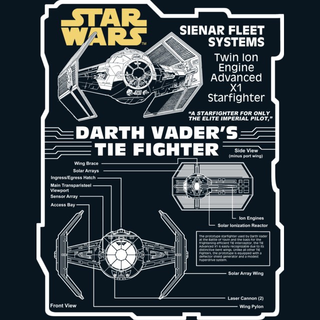 Darth Vader's Tie Fighter Design Darth Vader's Tie Fighter