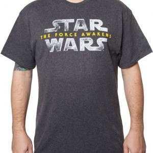 Mens Star Wars Force Awakens Logo