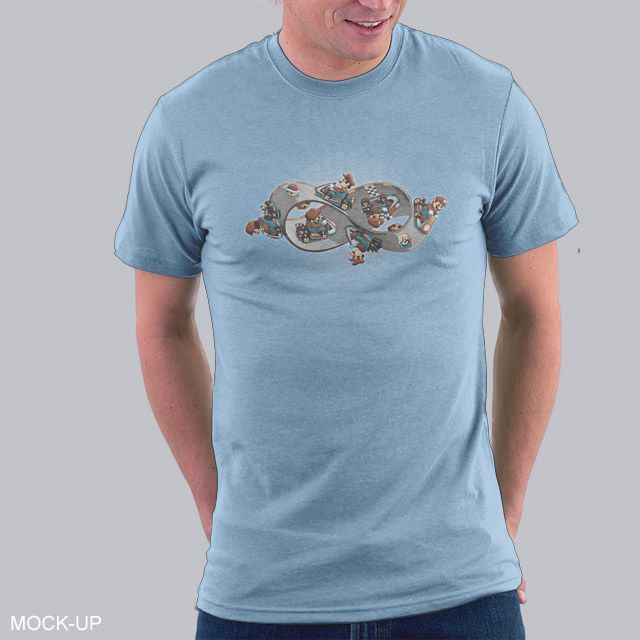 Mobius Kart T-Shirt Mobius Kart