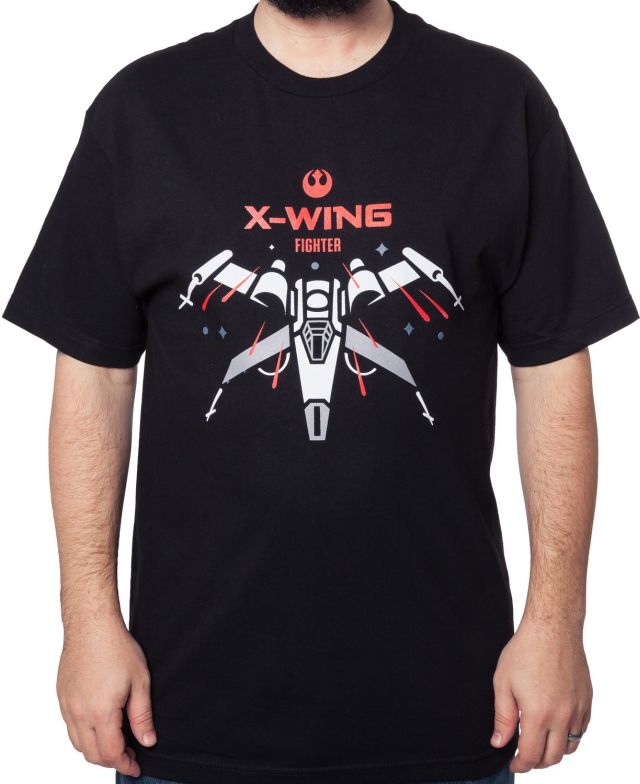Star Wars Force Awakens X-Wing T-Shirt Star Wars Force Awakens X-Wing