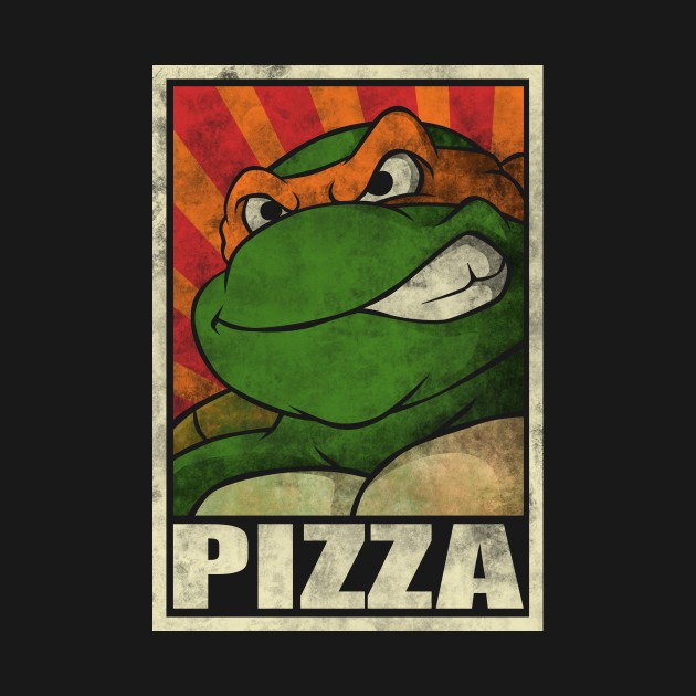 Awesome Pizza Ninja T-Shirt by glitchygorilla - The Shirt List