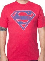 Red Superman Logo T-Shirt
