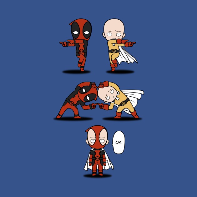 SAITAMA X DEADPOOL FUSION
