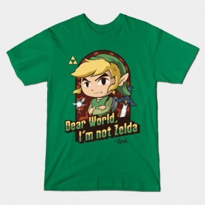 DEAR WORLD, I'M NOT ZELDA