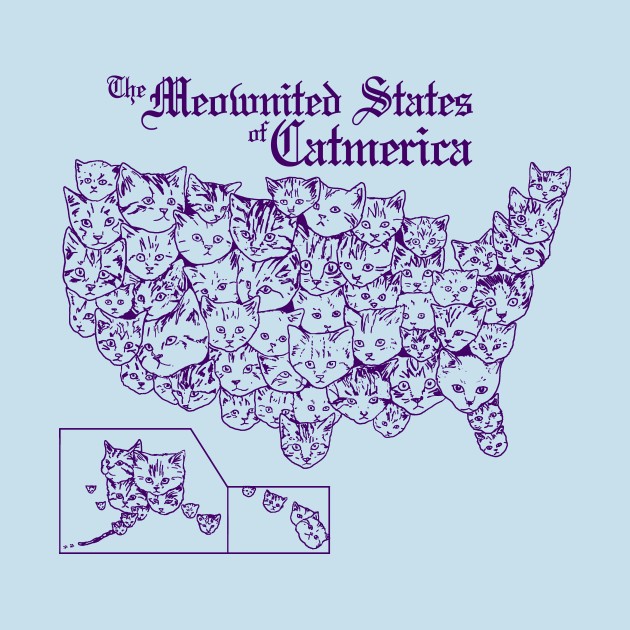 THE MEOWNITED STATES OF CATMERICA
