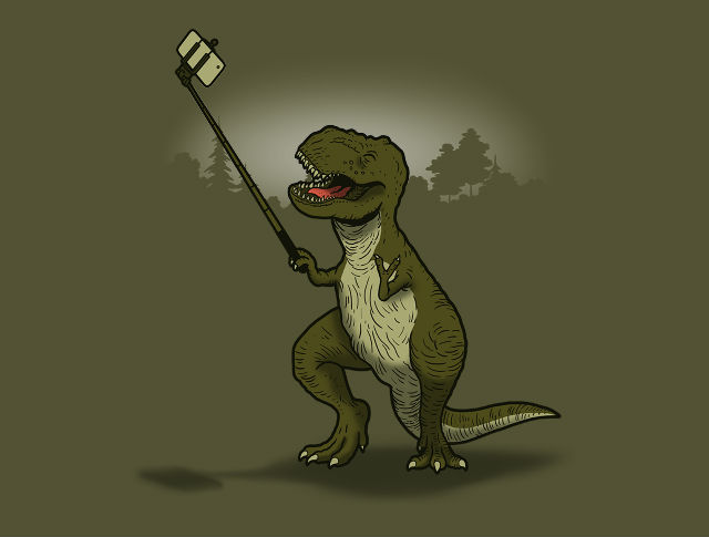 Tyrannoselfie Rex