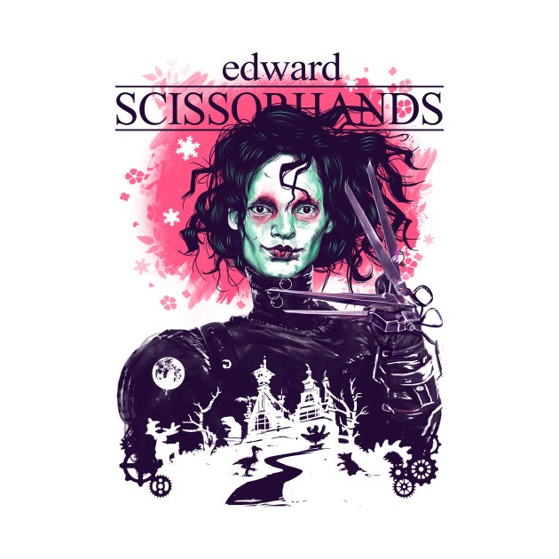 EDWARD SCISSORHANDS AND HIS GARDEN Design EDWARD SCISSORHANDS AND HIS GARDEN