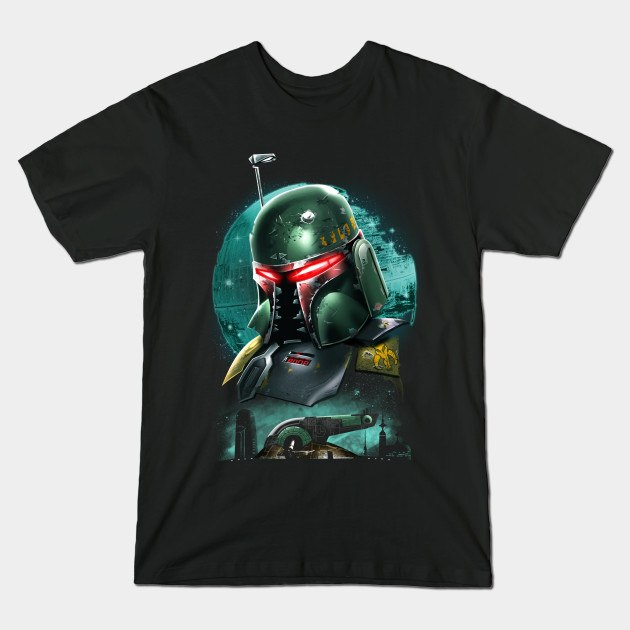 THE BOUNTY HUNTER OUT OF SARLACC T-Shirt THE BOUNTY HUNTER OUT OF SARLACC