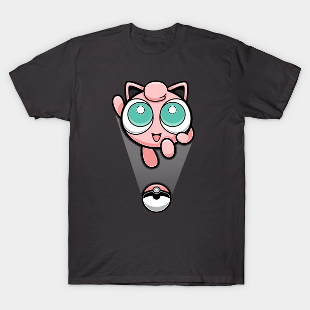 JIGGLYPUFF OPENED A CAN OF WHOOP-ASS! IT'S SUPER EFFECTIVE! T-Shirt JIGGLYPUFF OPENED A CAN OF WHOOP-ASS! IT'S SUPER EFFECTIVE!