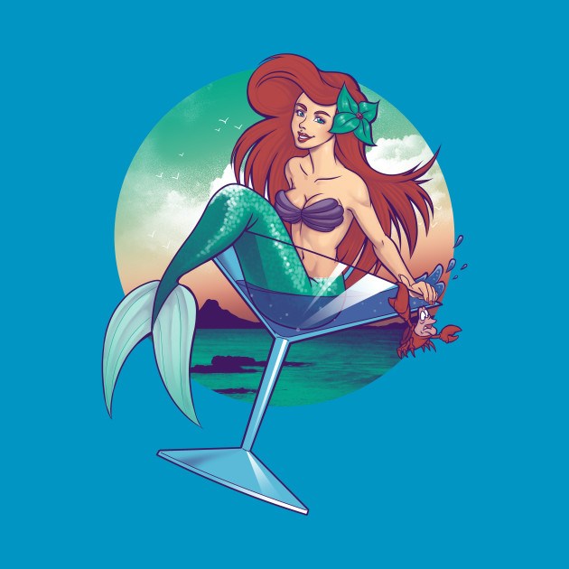 MERMAID PIN UP
