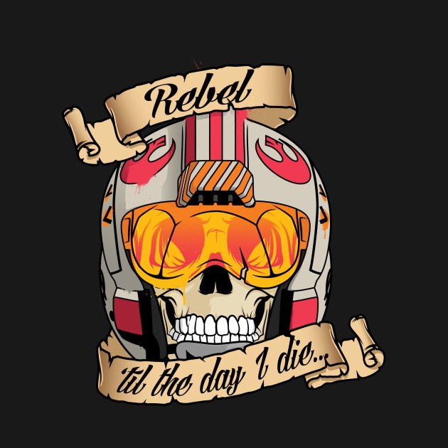 REBEL TIL' THE END (POP ART)