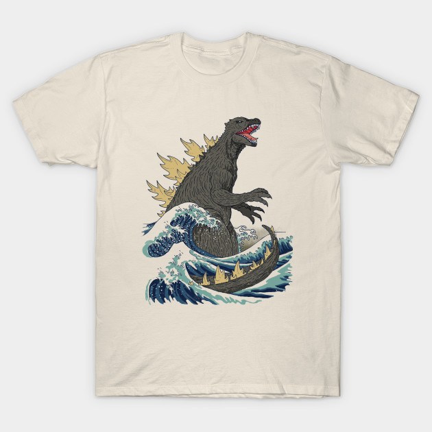 THE GREAT GODZILLA OFF KANAGAWA V2