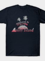 WELCOME TO AMITY! (BLOOD RED) T-Shirt