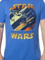 Star Wars Force Awakens Galactic Battle T-Shirt