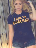 I Aim To Misbehave T-Shirt