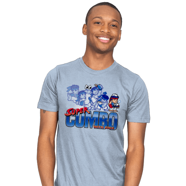 super-combo-with-rice-t-shirt Super Combo with Rice T-Shirt