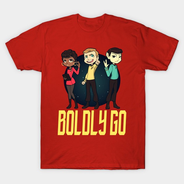 BOLDLY GO