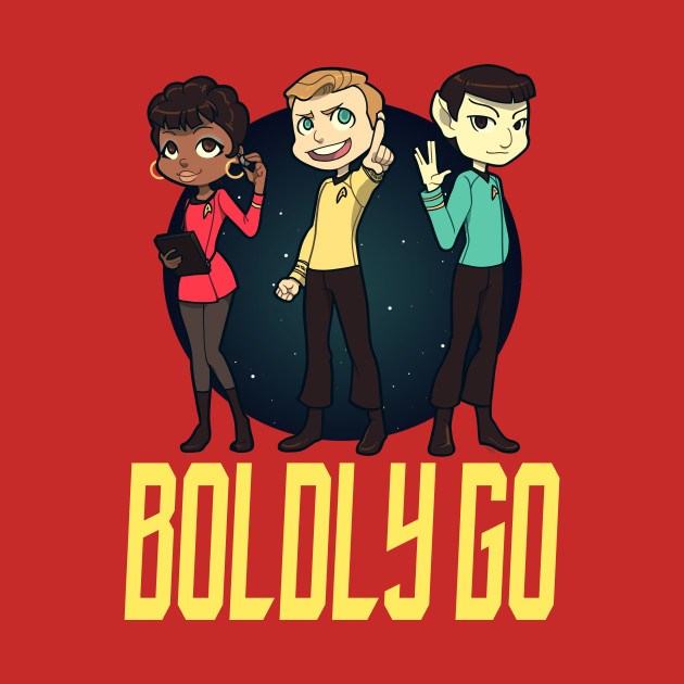 BOLDLY GO