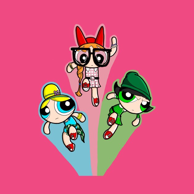 HIPSTER POWERPUFF GIRLS