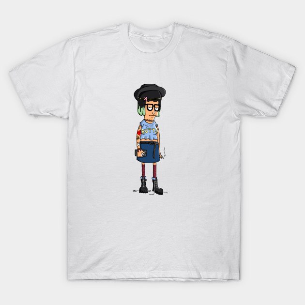 HIPSTER TINA BELCHER T-Shirt HIPSTER TINA BELCHER