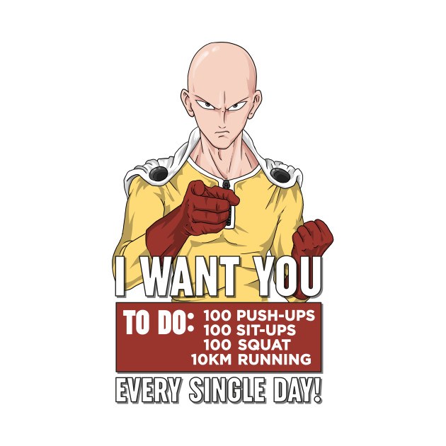 SAITAMA WANTS YOU! Design SAITAMA WANTS YOU!