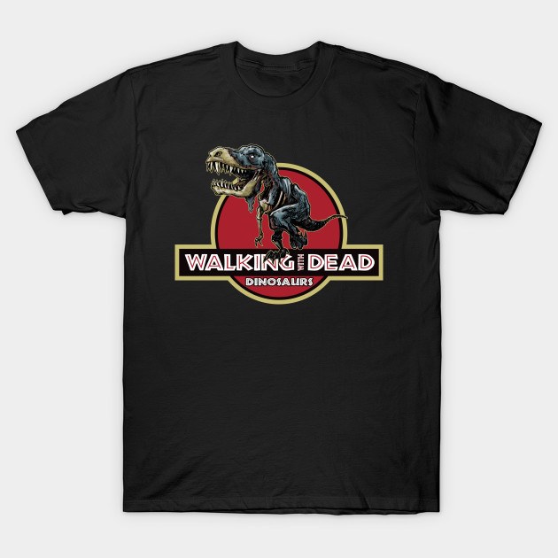 WALKING DEAD DINOSAURS T-Shirt WALKING DEAD DINOSAURS