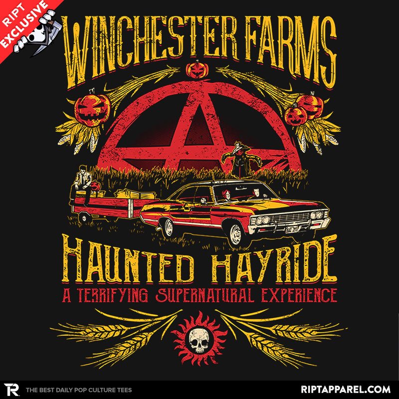 Winchester Farms Haunted Hay Ride T-Shirt - The Shirt List