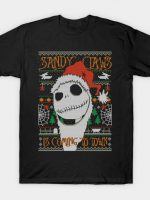 SANDY CLAWS COD HOLIDAY SWEATER T-Shirt