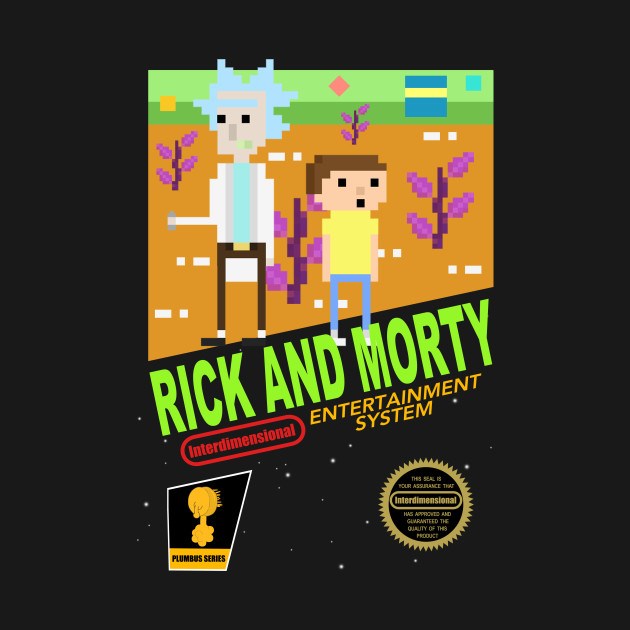 Arcade Series: Rick and Morty Design Arcade Series: Rick and Morty