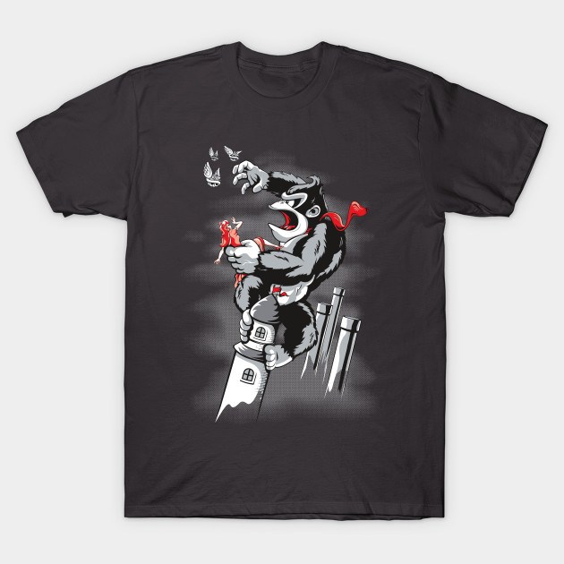 Kong vs Mushroom Kingdom T-Shirt Kong vs Mushroom Kingdom