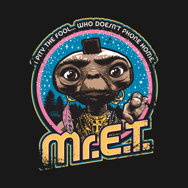 Mr. E.T. - 80s Retro Vintage Mash-Up