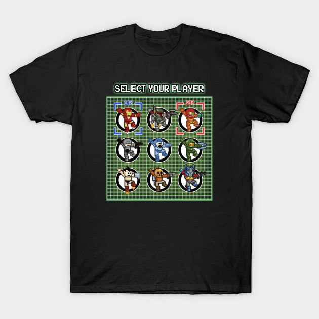 Select Your Player T-Shirt Select Your Player