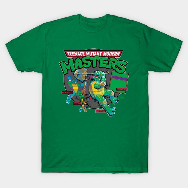 Teenage Mutant Modern Masters T-Shirt Teenage Mutant Modern Masters