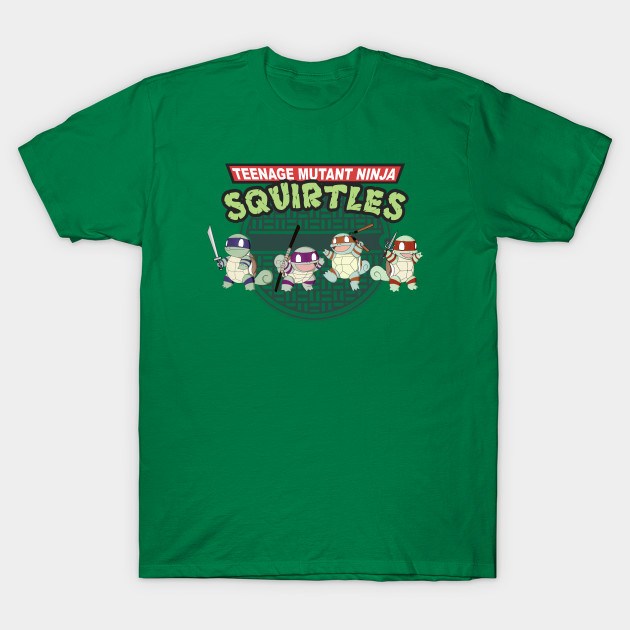 Teenage Mutant Ninja Squirtles T-Shirt Teenage Mutant Ninja Squirtles