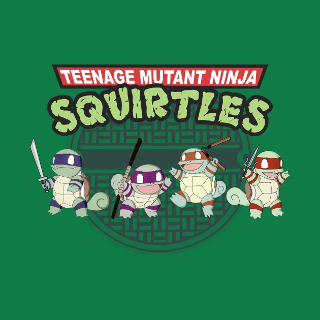 Teenage Mutant Ninja Squirtles Design Teenage Mutant Ninja Squirtles