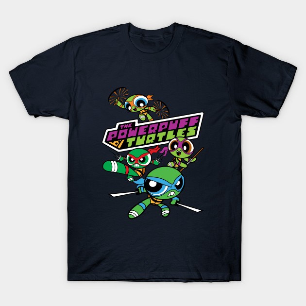 The Powerpuff Turtles T-Shirt The Powerpuff Turtles
