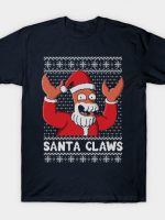 Xmas Ugly sweater Santa Claws T-Shirt