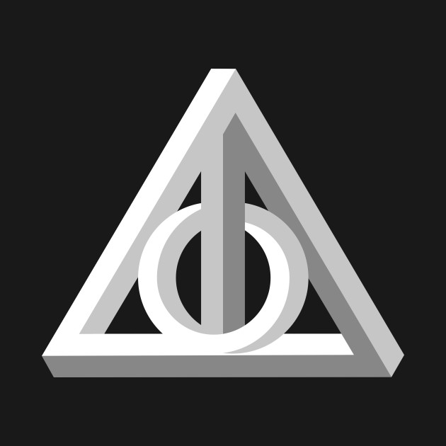 Deathly Impossible Hallows - Geometric Design