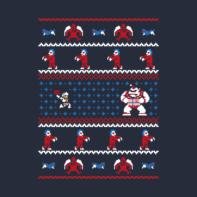 Ghosts n Goblins n Christmas Presents - Ugly Sweater Design Ghosts n Goblins n Christmas Presents - Ugly Sweater