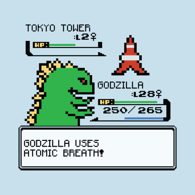Godzilla I Choose You!! Design Godzilla I Choose You!!