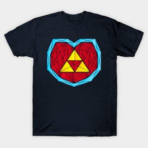 Hyrule Heart Container - Polygon Stainglass Collection