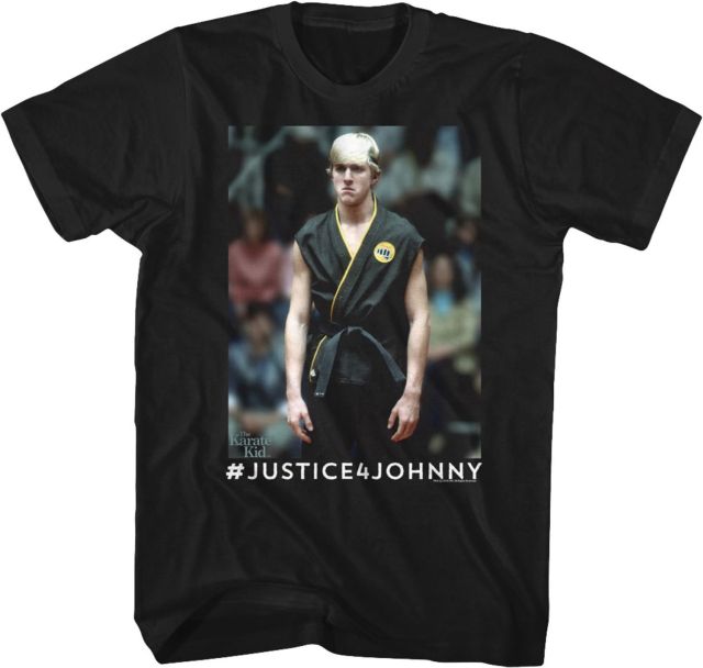 Karate Kid Justice4Johnny T-Shirt Karate Kid Justice4Johnny